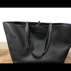 Tory Burch Large 'McGraw' Leather Tote/Shoulder